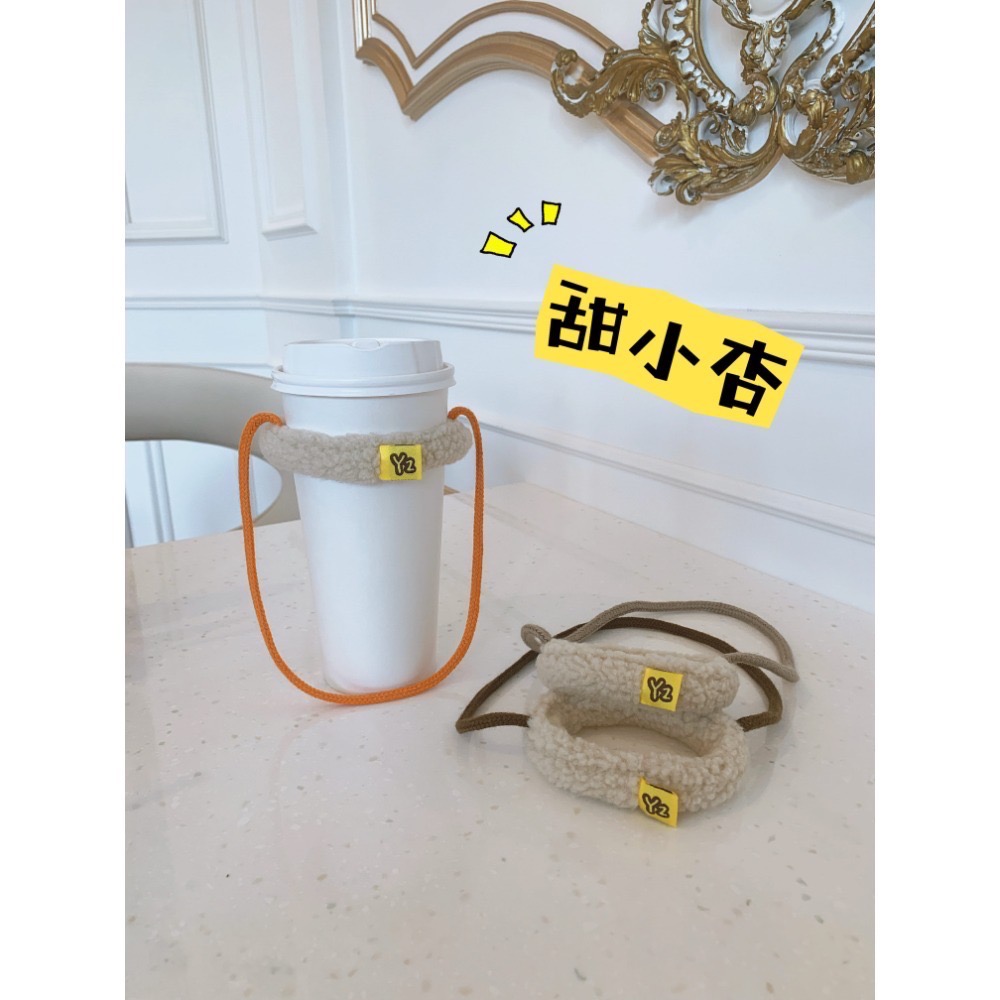 🍩甜圈杯套｜飲料提袋｜簡單方便｜小包好收納-規格圖1