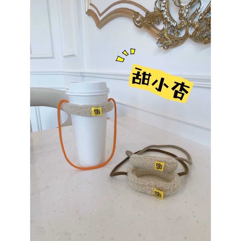 🍩甜圈杯套｜飲料提袋｜簡單方便｜小包好收納-規格圖1