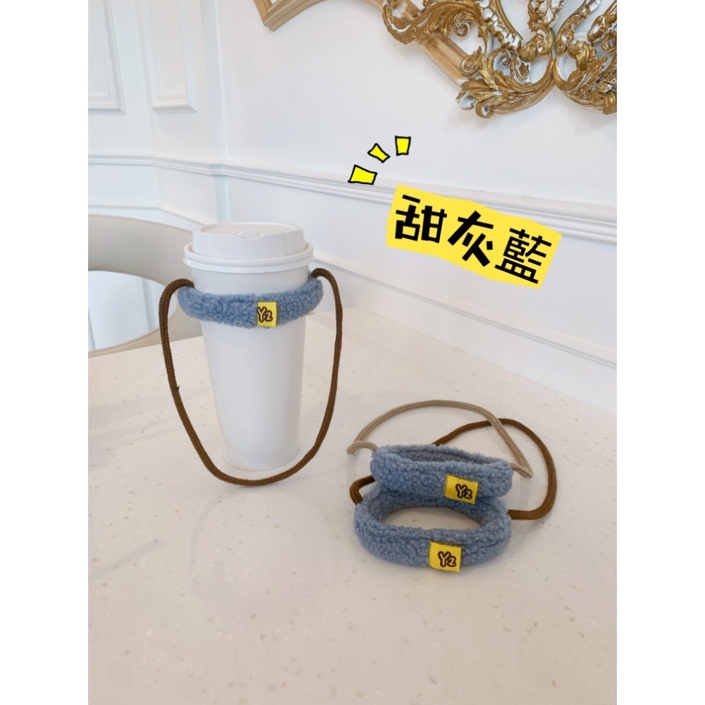 🍩甜圈杯套｜飲料提袋｜簡單方便｜小包好收納-規格圖1