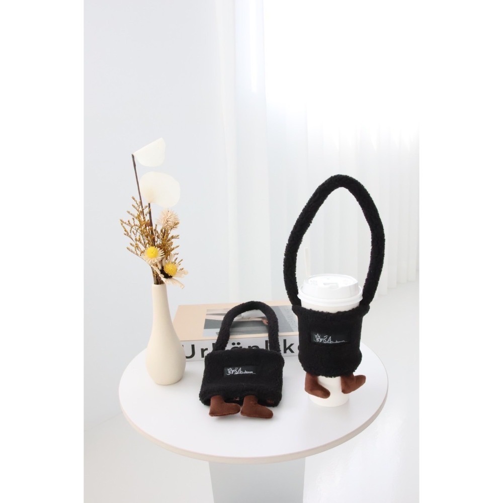 🐻 熊貴賓｜有腳腳款｜飲料提袋｜杯套-細節圖2