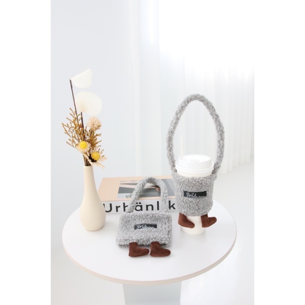 🐻 熊貴賓｜有腳腳款｜飲料提袋｜杯套-細節圖3