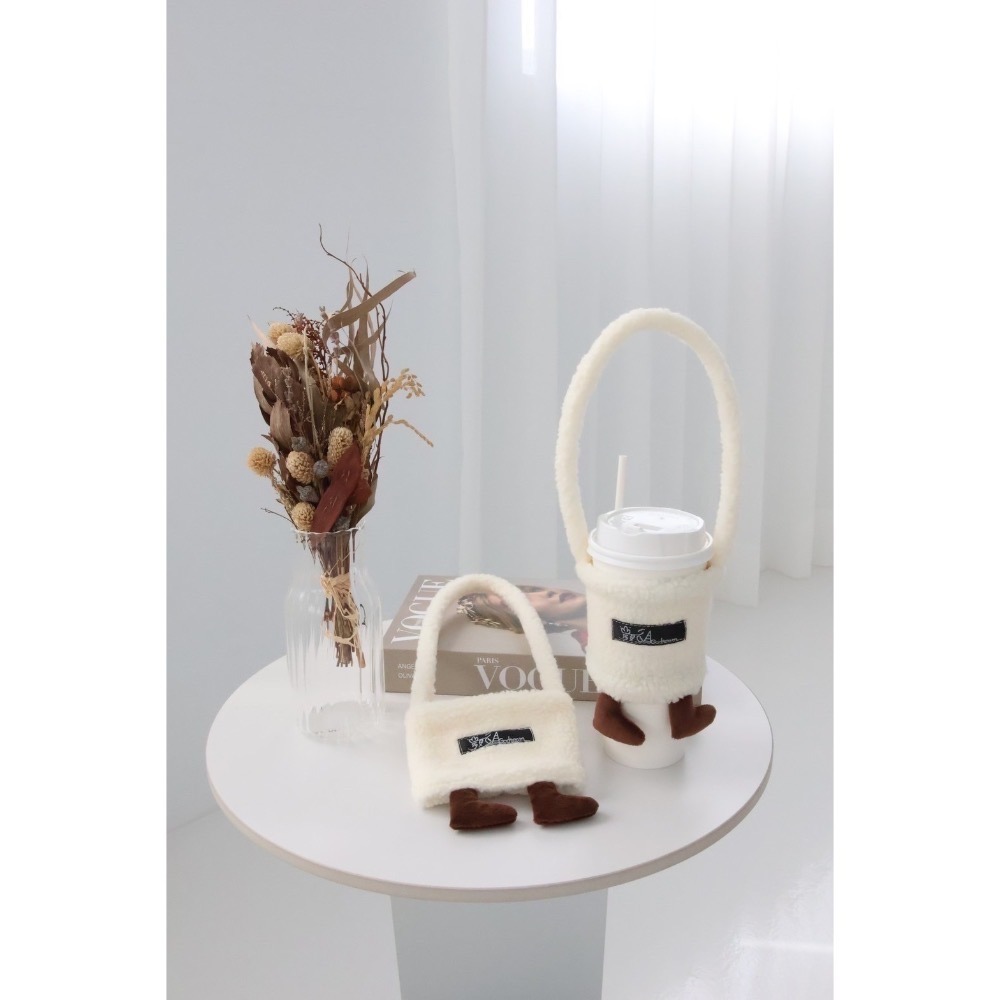 🐻 熊貴賓｜有腳腳款｜飲料提袋｜杯套-細節圖7