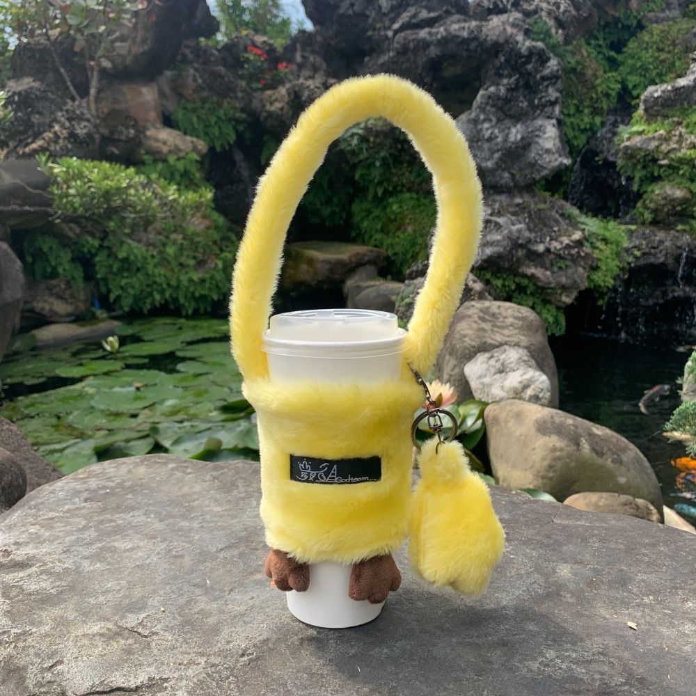 🐤小鴨｜跟上小鴨的回憶｜收藏品｜飲料提袋｜杯套-細節圖3