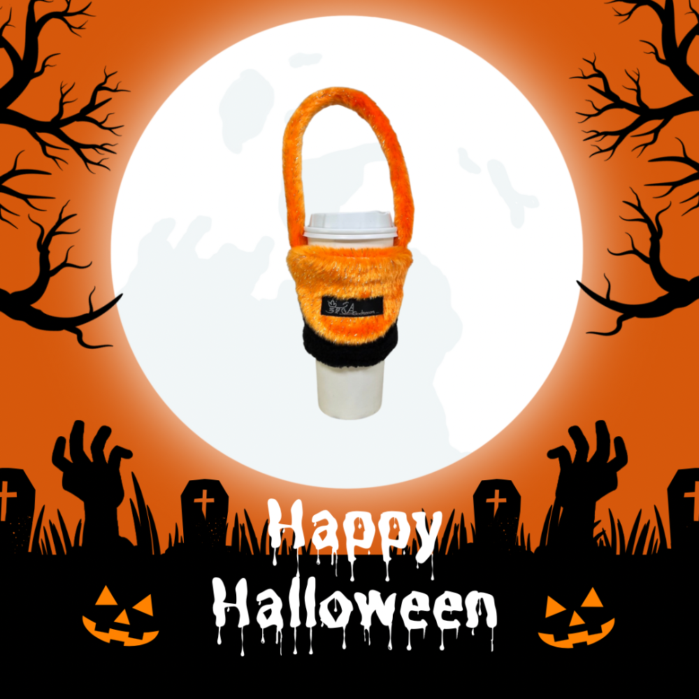 🎃萬聖節限定款｜杯套｜飲料提袋-細節圖2