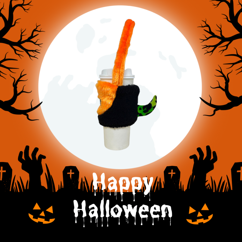 🎃萬聖節限定款｜杯套｜飲料提袋-細節圖3