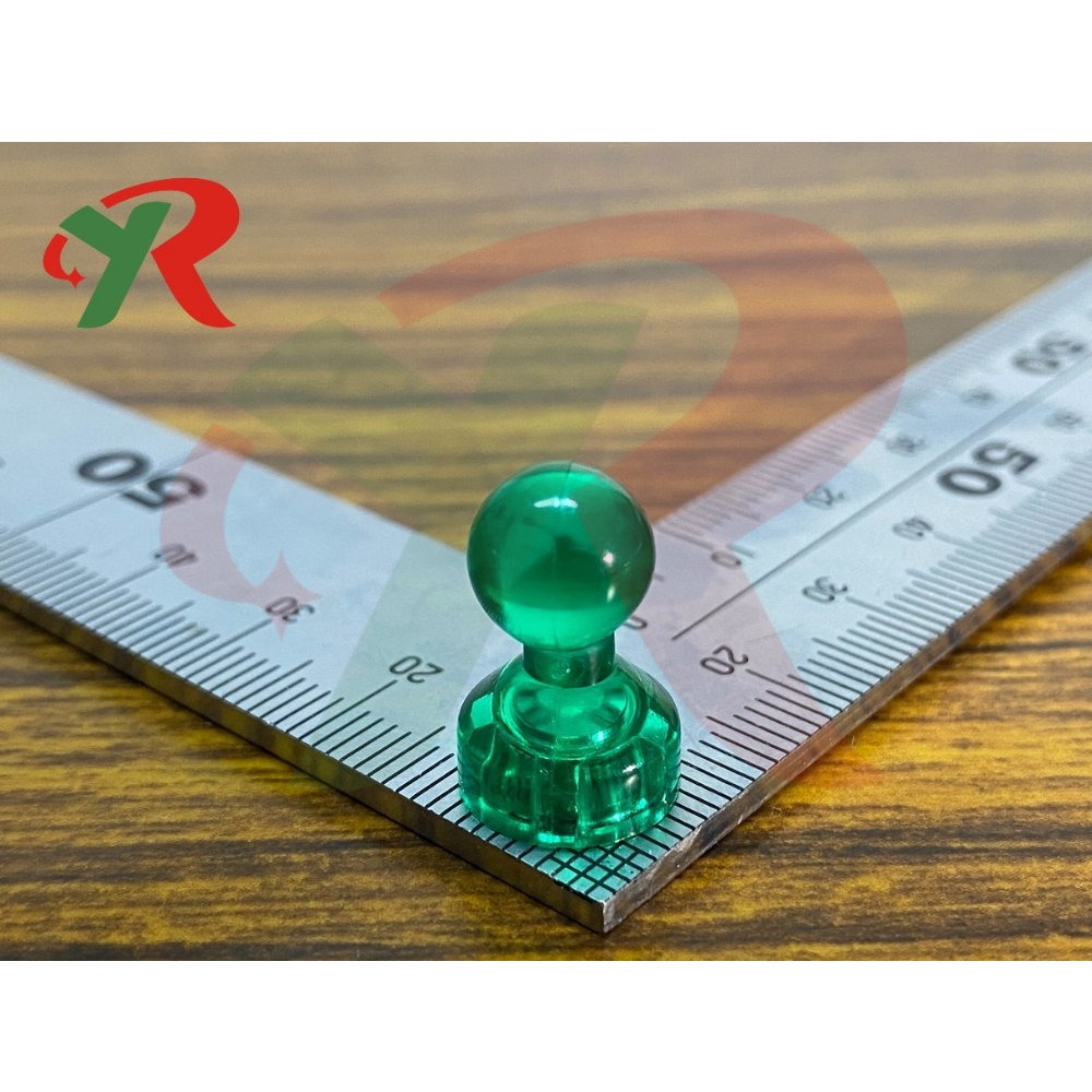 強力磁鐵 彩色磁釘 強磁 磁釘 辦公磁鐵 白板 掛勾 圖釘 附發票【叡達】-規格圖5