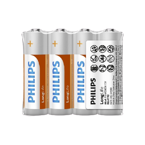 飛利浦 台灣公司貨 符合台灣環保規定 碳鋅電池 鹼性電池 充電電池 鈕扣電池 1號 2號 3號 4號 9V【叡達】-規格圖11