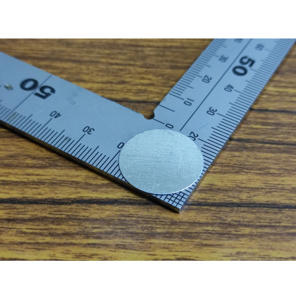 直徑20mm厚0.5 鍍鋅 (50片)