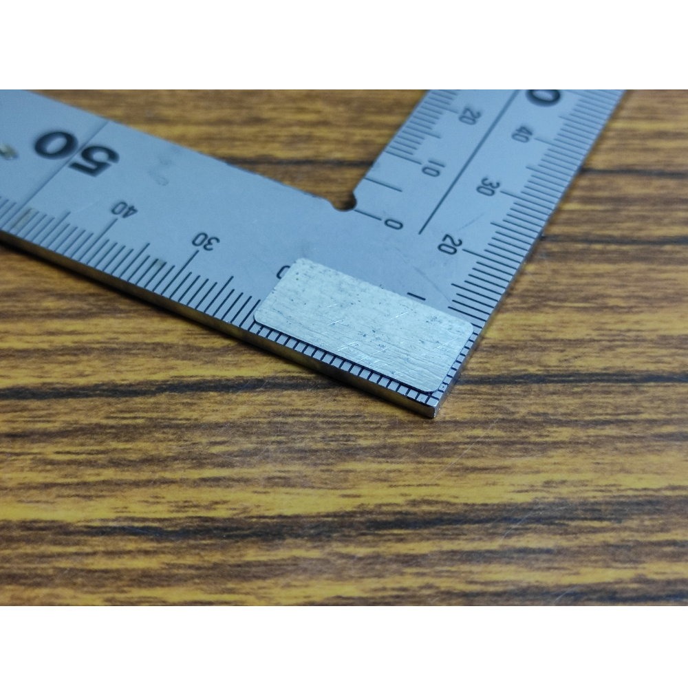 方形20X10mm厚0.5 鍍鋅(50片)