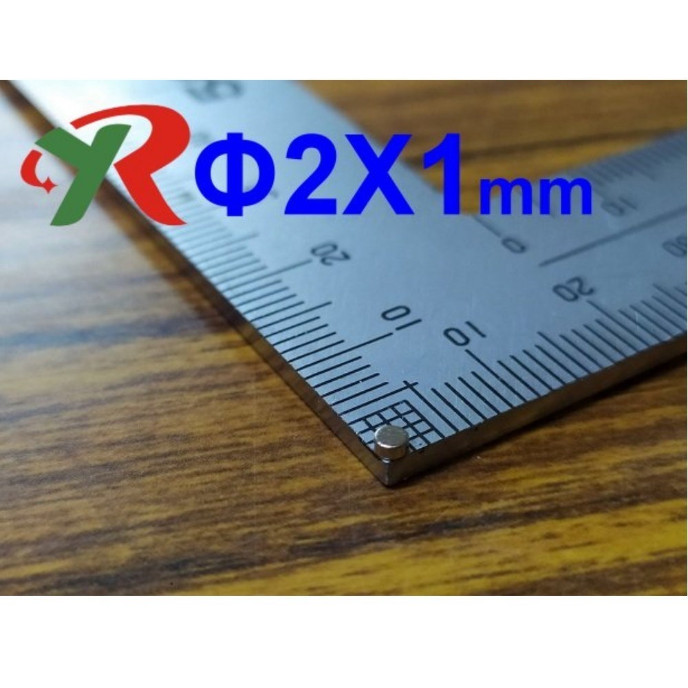 高精度強磁力 工業等級 2X1 強力磁鐵 釹鐵硼 強磁 磁鐵 強磁 附發票【叡達】-細節圖2