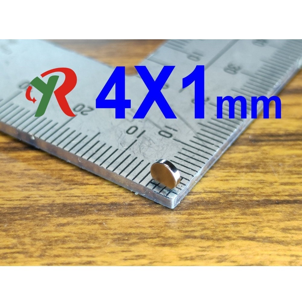 高精度強磁力 工業等級 4X1 強力磁鐵 釹鐵硼 磁鐵 強磁 附發票【叡達】-細節圖2