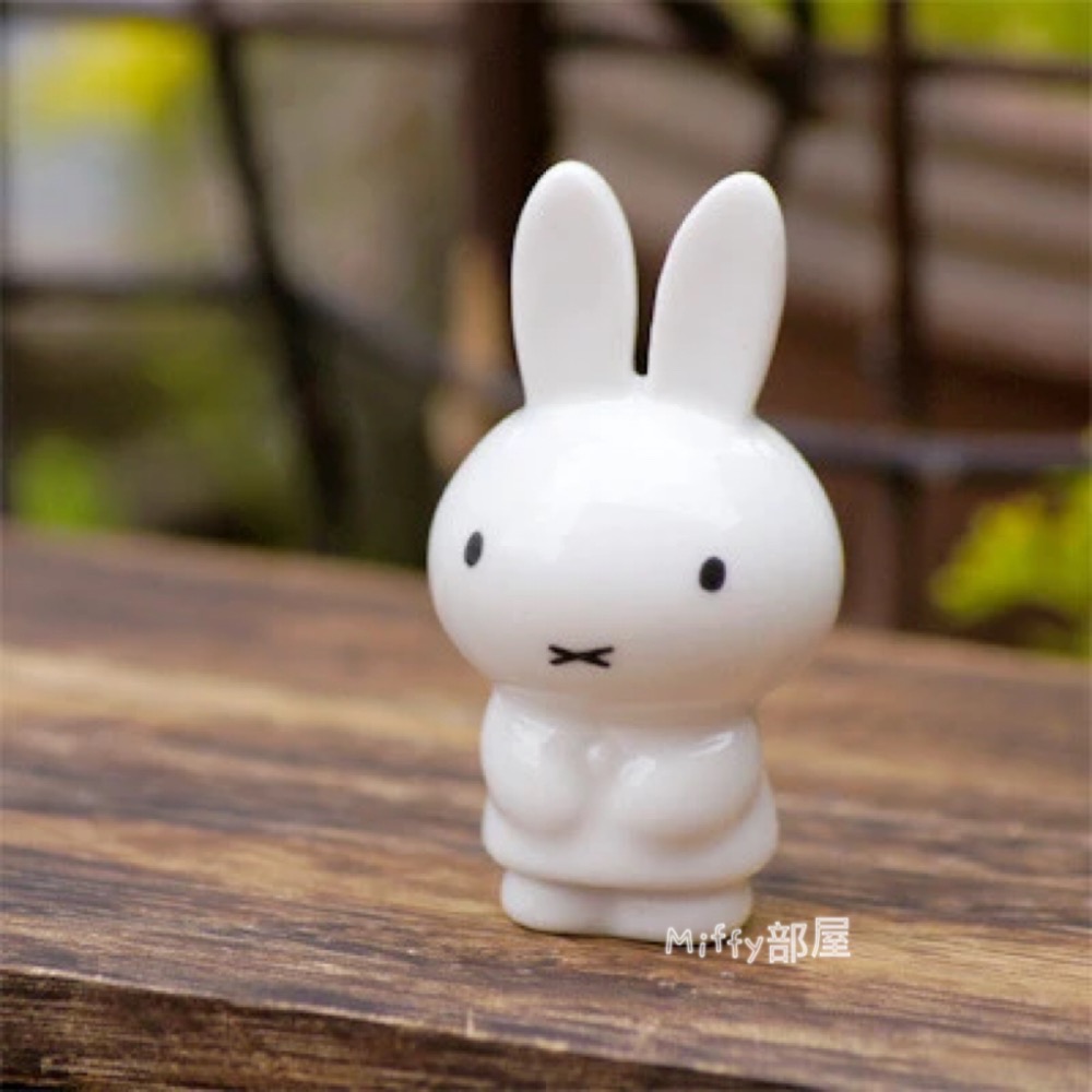 Miffy部屋🍎日本帶回 米飛兔造型擺飾 陶瓷 小擺飾 米菲兔 戒指收納-細節圖2