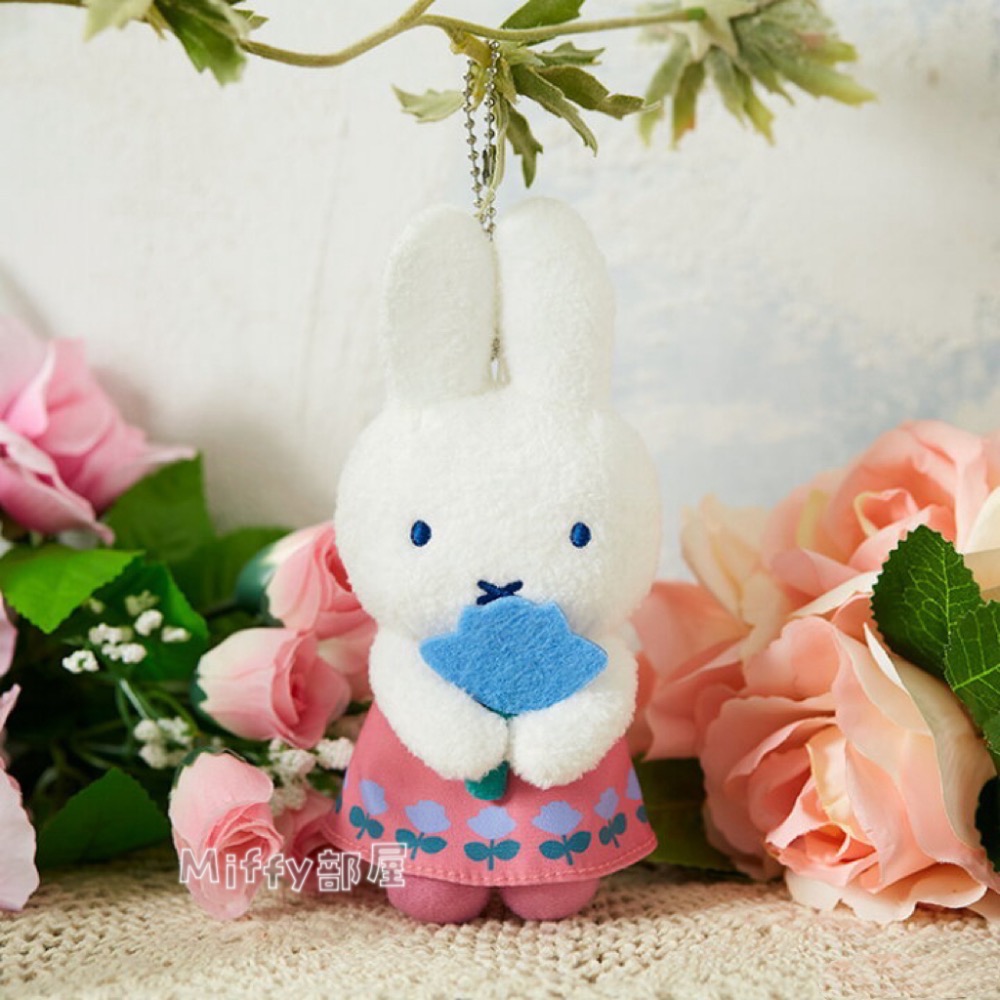 Miffy部屋🍎日本帶回 Miffy米飛兔吊飾 春天系列 花朵吊飾 米菲兔-細節圖3