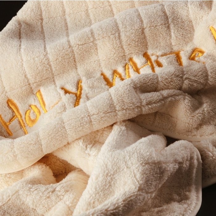 「HoLy WHiTe!高質感浴巾」粉｜黃-細節圖2