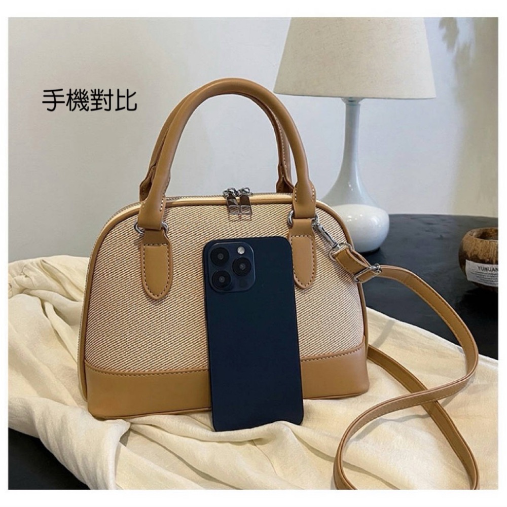 手提肩背貝殼包-細節圖8