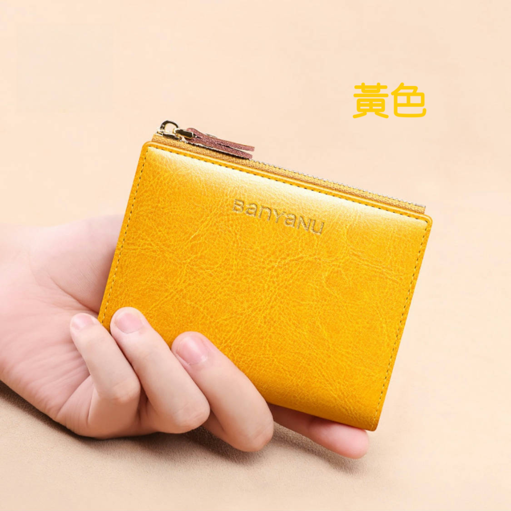 復古油臘真皮短夾-規格圖5