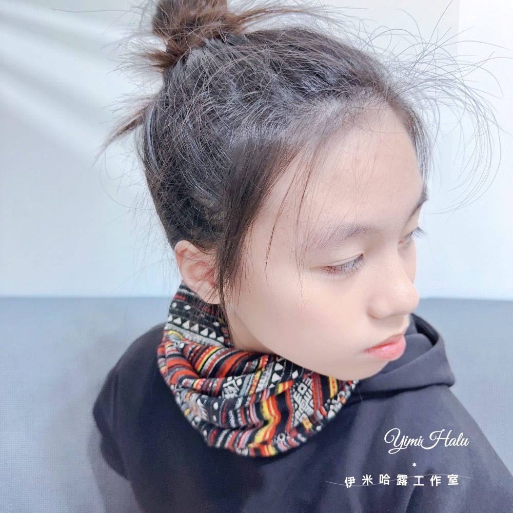 民族風 圍脖保暖帽 薄款-細節圖3