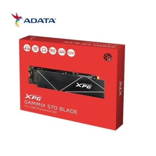 免運】ADATA 威剛XPG GAMMIX S70 BLADE PCIe 4.0 M.2 2280 固態硬