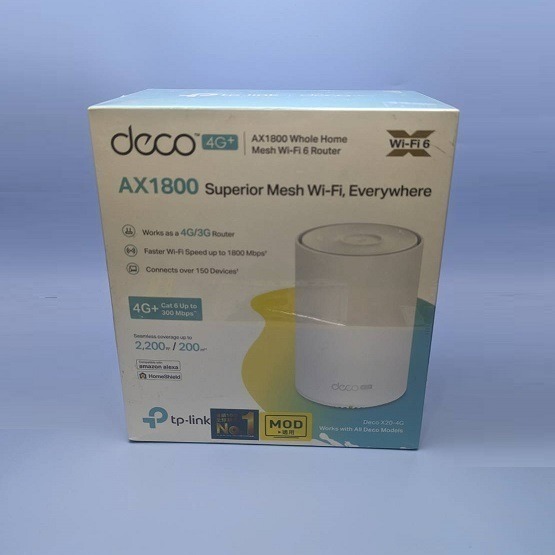 免運】TP-LINK Deco X20-4G(EU) 版本1 4G+ AX1800 完整家庭WiFi 6 系統