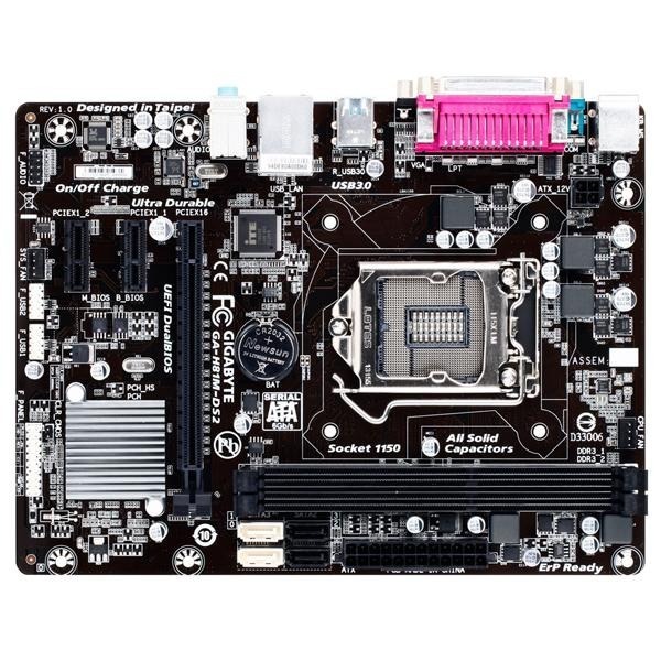 【免運】技嘉 GIGABYTE GA-H81M-DS2 H81 晶片組 LGA1150 主機板-細節圖3