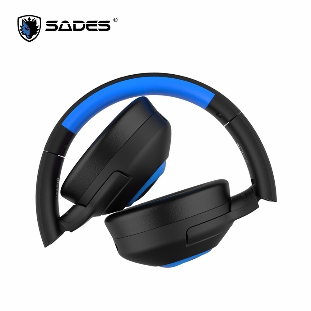 【特價出清】 賽德斯 SA-724 SADES SHAMAN 薩滿 有線 耳機 麥克風 (黑藍色)-細節圖5