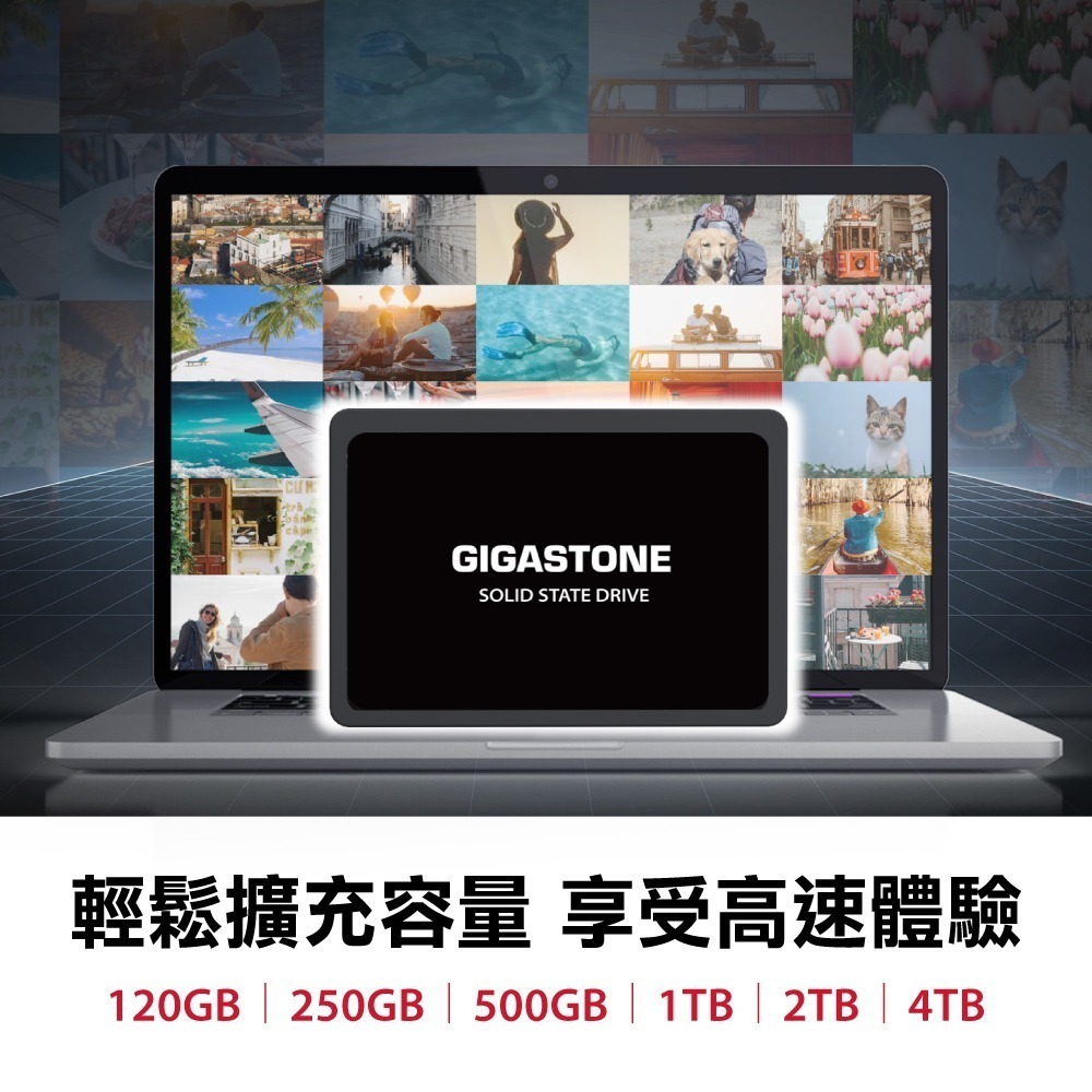 【CCA】 GIGASTONE 500GB SATA III 2.5吋高效固態硬碟 ( 2.5＂SSD 500GB )-細節圖8