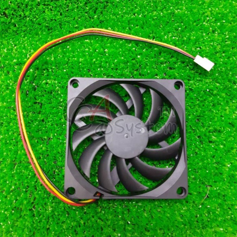 【CCA】SUNVN 8010含油三線 12V 80x80MM 8CM 電腦機箱靜音 散熱風扇 FAN-細節圖2