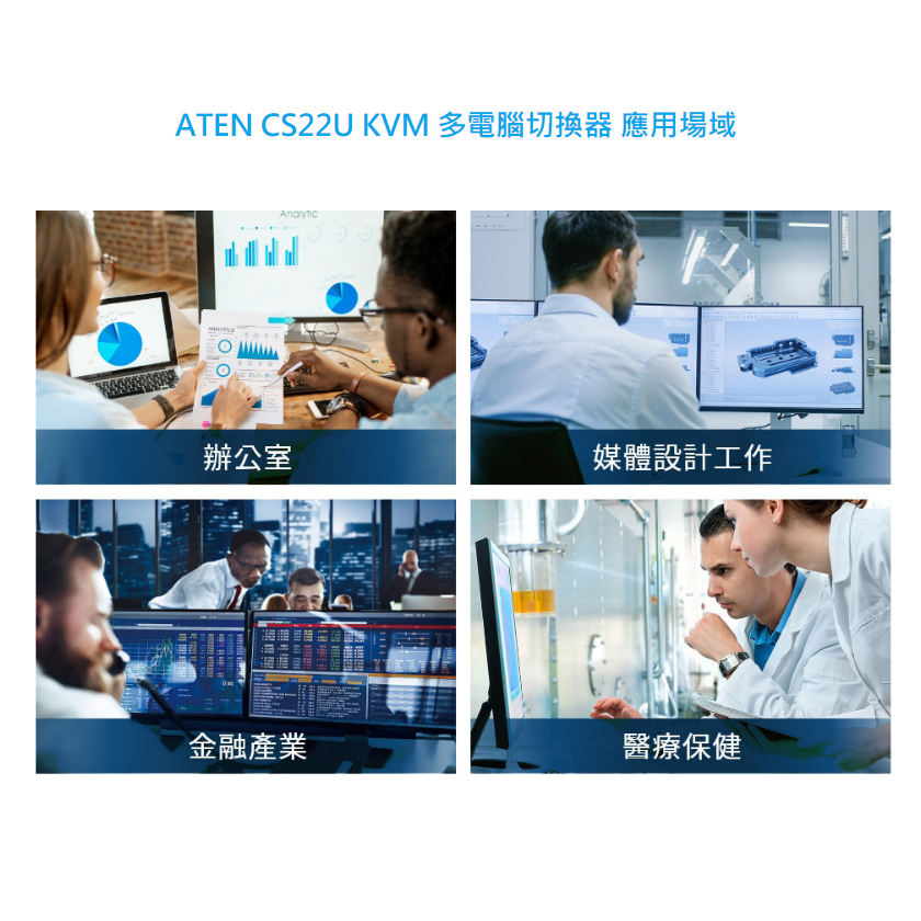 【CCA】宏正 ATEN CS22U 2埠USB VGA帶線式 KVM 多電腦切換器 外接式切換按鍵-細節圖8