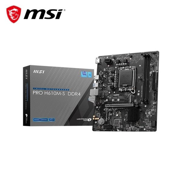 【CCA】微星MSI PRO H610M-S WIFI DDR4 INTEL 主機板-細節圖6