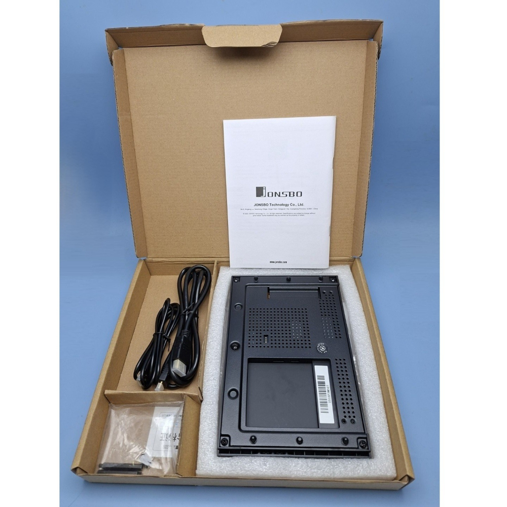 【全新未使用】JONSBO 喬思伯 D31 / D41 用原廠機 副屏幕 DS8 8英寸 螢幕 (黑色)-細節圖3