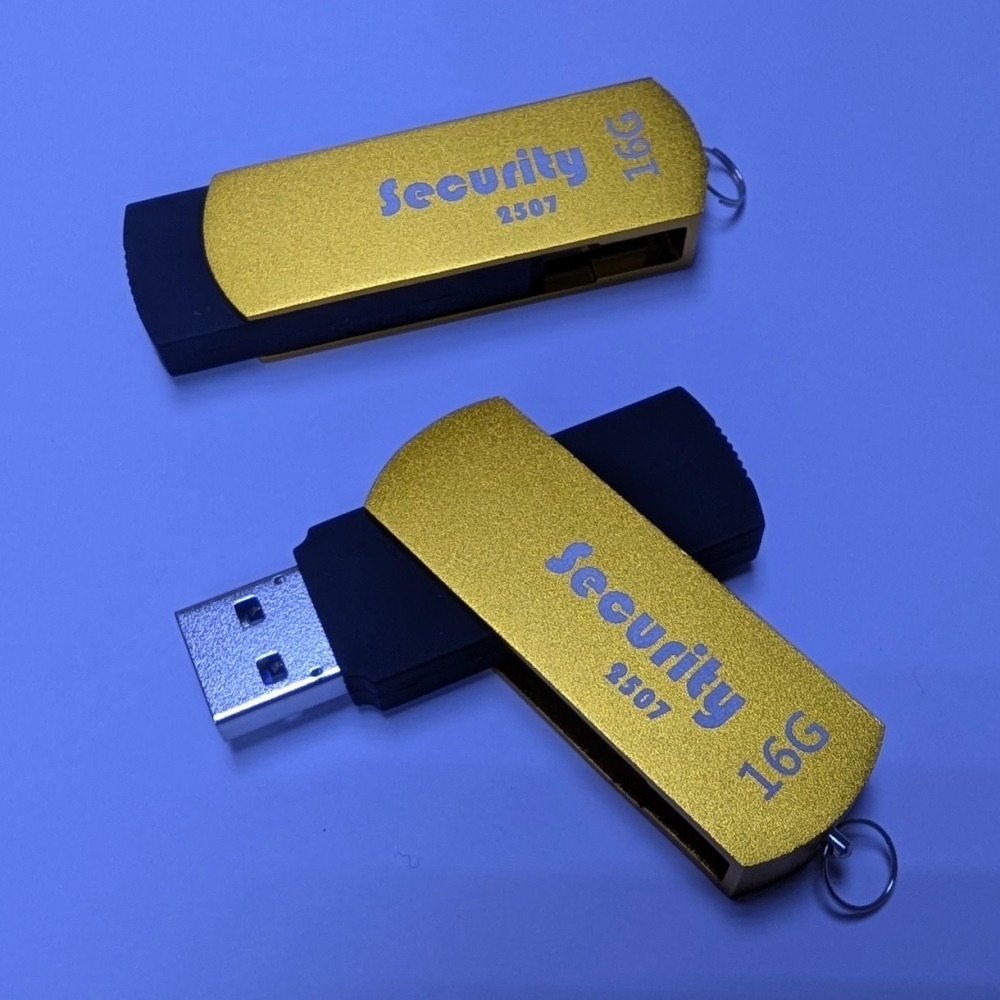 【限時折扣】16G 金屬旋轉 加密防寫 隨身碟 USB 3.0 (具密碼保護及防刪、防寫功能)-細節圖4