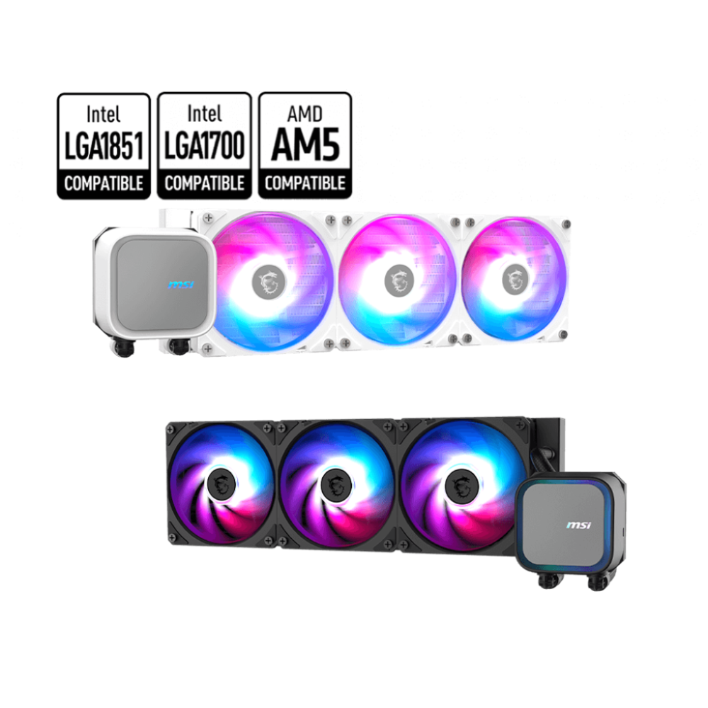 【特價】MSI 微星 MAG CORELIQUID A13 360 WHITE 水冷 CPU散熱器 白色-細節圖2