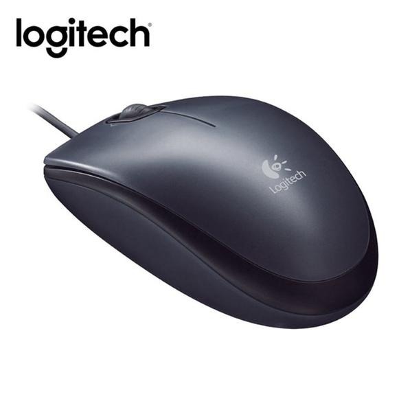 【特價品】Logitech 羅技 M90 USB 有線滑鼠 黑灰-細節圖2