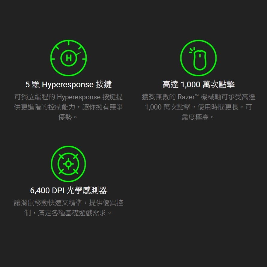 【特價商品】雷蛇 Razer DeathAdder Essential 蝰蛇標準版 USB 有線滑鼠-細節圖4