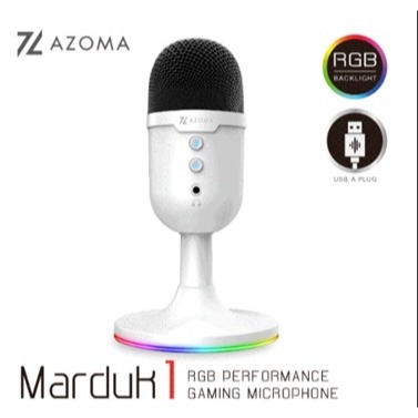 【庫存出清】AZOMA MARDUK1 RGB電競麥克風 霧感黑 / 質感白-細節圖3