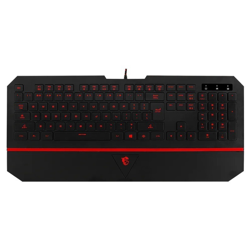 【特價一組】MSI GAMING 微星 DS4100攔截者 電競中文鍵盤-細節圖2