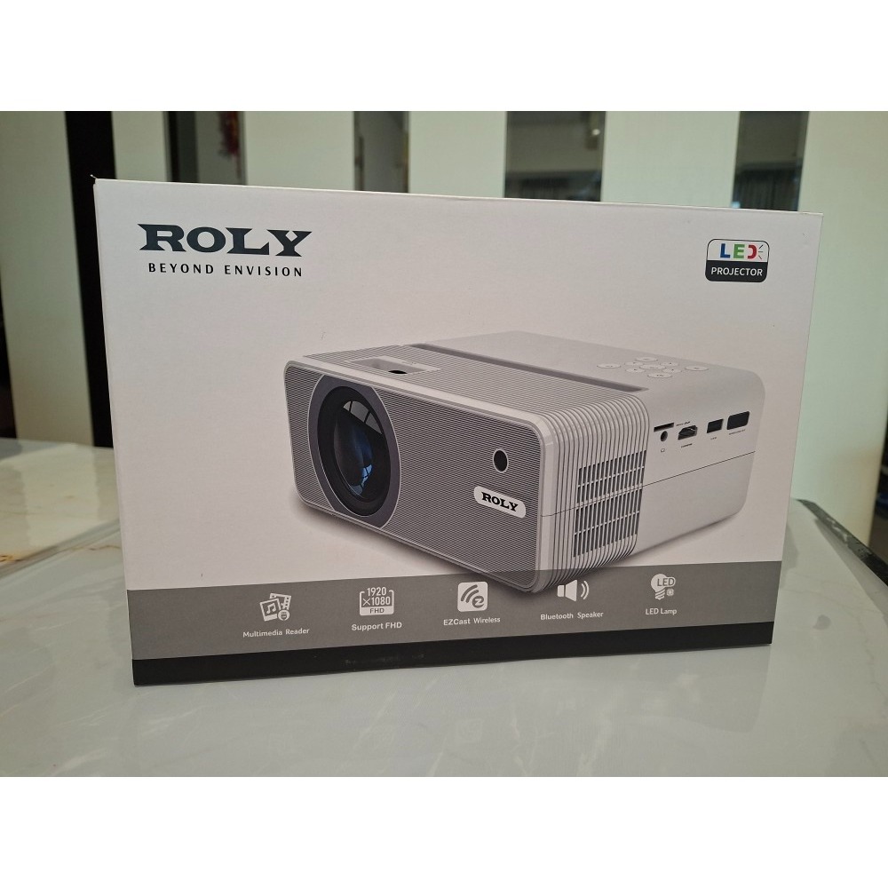 【庫存新品出清】ROLY M2 微型投影機 贈點對點傳輸投影器+原廠收納包 (300ANSI / 流明真1080P)-細節圖2