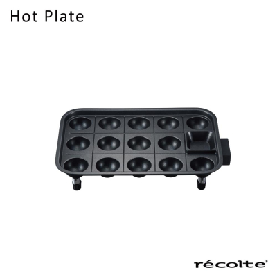 日本 recolte 電烤盤 專用章魚燒烤盤 Hot Plate RHP-1TP 麗克特官方旗艦店