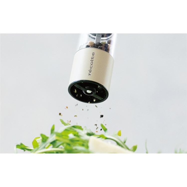 日本 recolte 電動研磨器 Salt & Pepper Mill Mini RMM-1 一組兩隻  麗克特官方旗艦-細節圖7