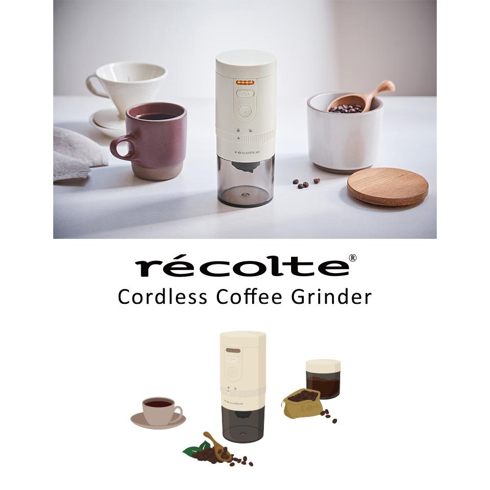 日本 recolte 磨豆機 Cordless Coffee Grinder RCM-3 錐形研磨 陶瓷 麗克特官方旗艦-細節圖3