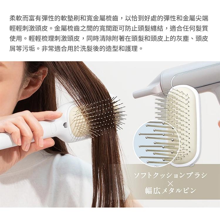 日本recolte Festino 負離子造型梳 SMHB-027 造型梳 直髮梳 離子梳 震動 按摩 麗克特官方旗艦店-細節圖6