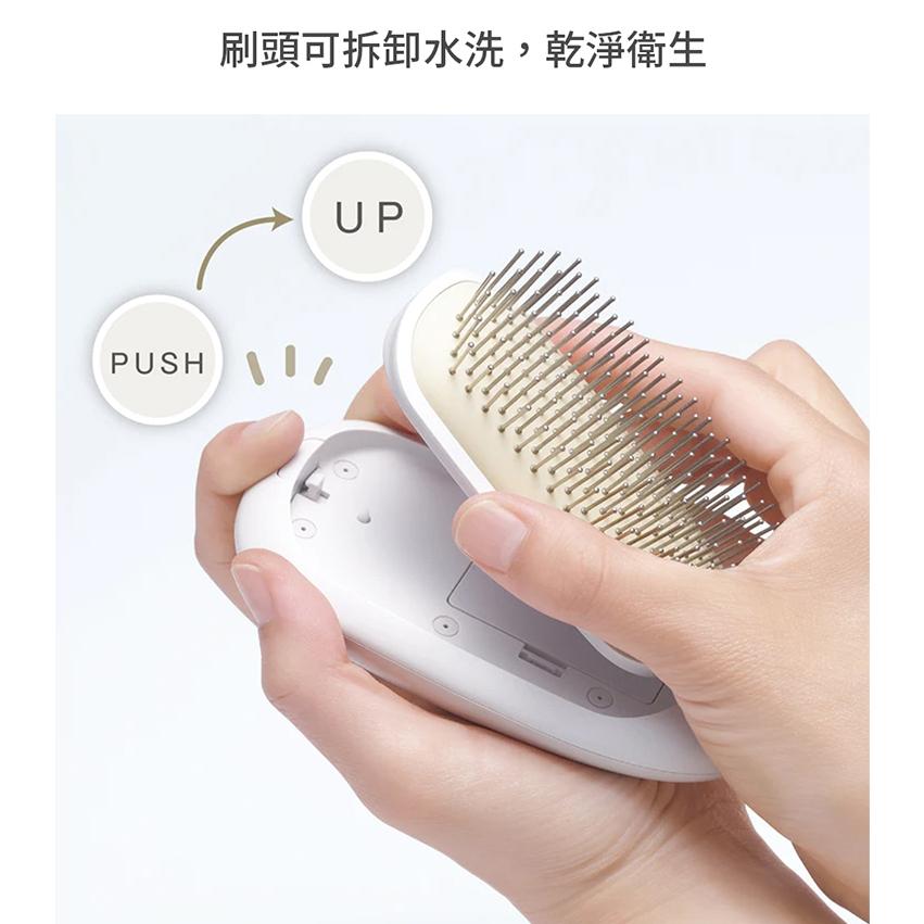 日本recolte Festino 負離子輕便梳 SMHB-028 造型梳 直髮梳 離子梳 震動 按摩 麗克特官方旗艦店-細節圖9