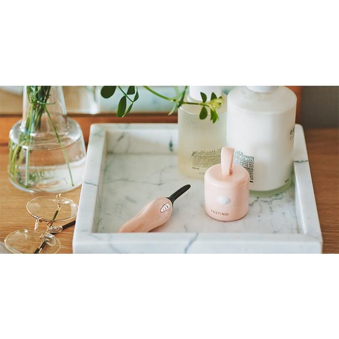 日本 recolte 電動面部粉撲 Festino SMHB-011 上妝化妝神器 BB霜 禮物 麗克特官方旗艦店-細節圖8