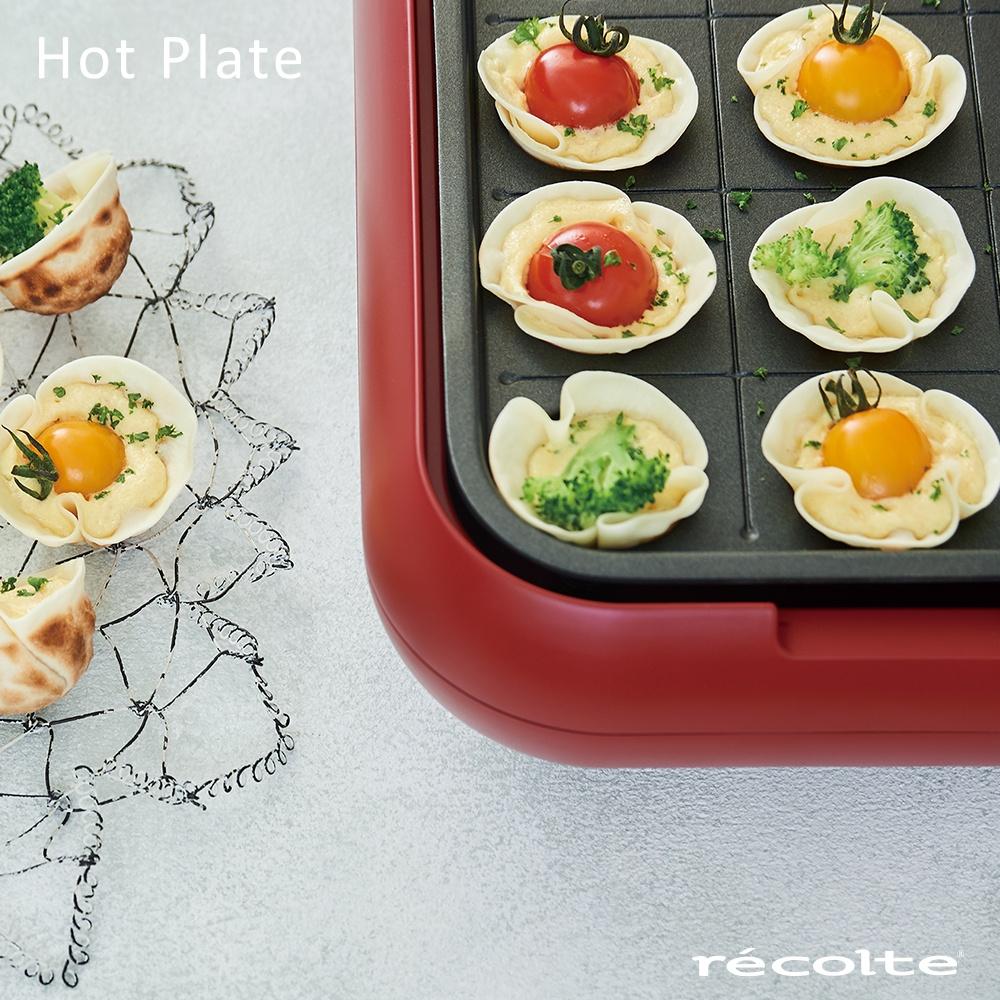 日本 recolte 電烤盤 專用章魚燒烤盤 Hot Plate RHP-1TP 麗克特官方旗艦店-細節圖4