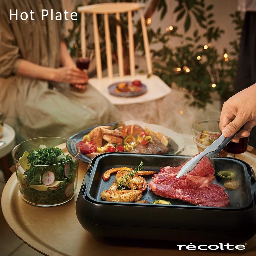 日本 recolte 電烤盤 Hot Plate RHP-1 多功能電烤爐 章魚燒 烤盤 全機可拆水洗 麗克特官方旗艦店-細節圖9