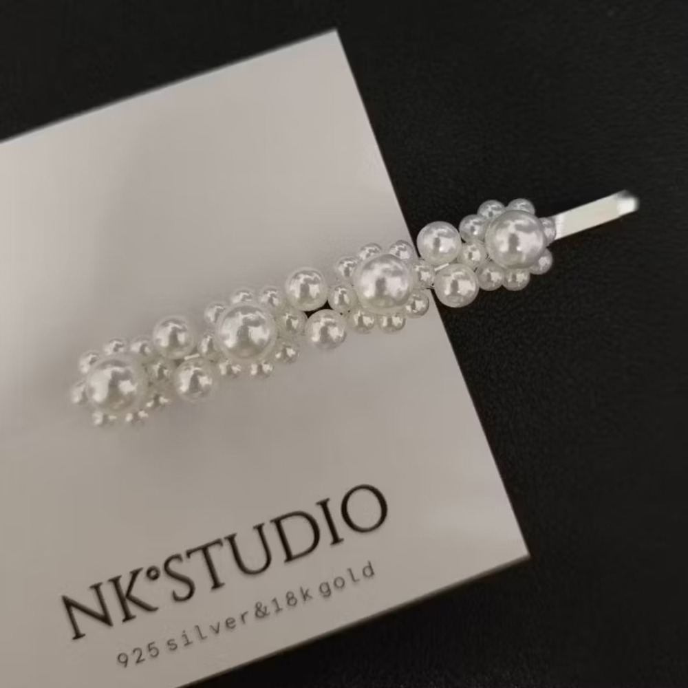 正韓🇰🇷【現貨】| nk.studio 東大門 飾品歐膩髮夾 邊夾(單個)-細節圖3