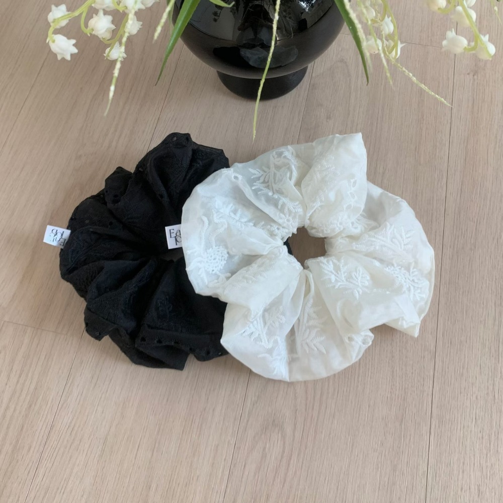 正韓🇰🇷| nk.studio 東大門 飾品歐膩蕾絲重工髮圈-細節圖8