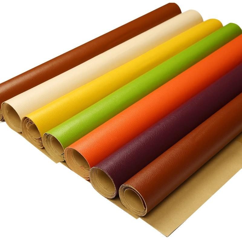 【熱銷】跨境自粘皮革面料沙發修補貼補丁座椅皮床翻新摩托車背景裝飾皮-細節圖4