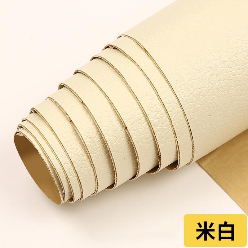 【熱銷】跨境自粘皮革面料沙發修補貼補丁座椅皮床翻新摩托車背景裝飾皮-細節圖7
