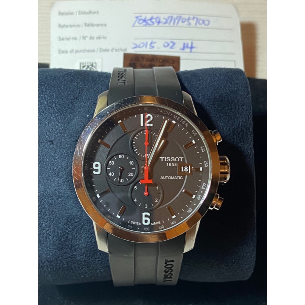 tissot prc200 機械錶-細節圖2